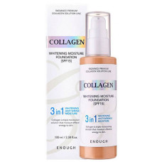 Тональное основание Enough Collagen Whitening moisture foundation №21 100 мл