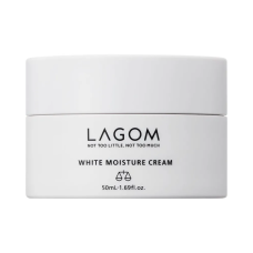 Зволожувальний крем з освітлювальним ефектом LAGOM WHITE MOISTURE CREAM 50 мл