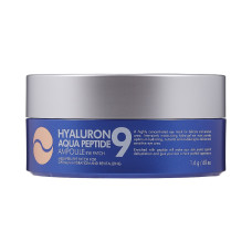 Гидрогелевые патчи с пептидным комплексом и гиалуроновой кислотой MEDIPEEL HYALURON AQUA PEPTIDE 9 AMPOULE EYE PATCH 60 шт