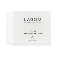 Крем для глибокого зволоження шкіри обличчя Lagom Cellus Deep Moisture Cream 60 мл