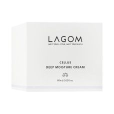 Крем для глибокого зволоження шкіри обличчя Lagom Cellus Deep Moisture Cream 60 мл