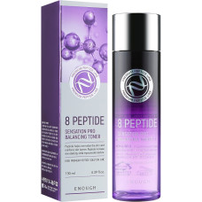 Антивозрастной тонер для лица с пептидами Enough 8 Peptide Sensation Pro Balancing Toner 130 мл