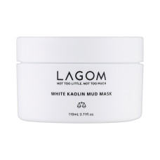 Глиняная маска Lagom White Kaolin Mud Mask 110 мл