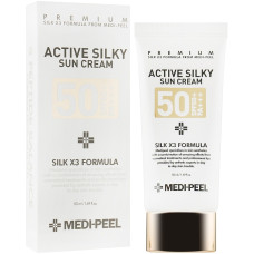 Солнцезащитный крем MEDIPEEL Active Silky Sun Cream SPF50+/PA+++ 50 мл