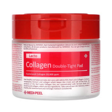 Коллагеновые пади-тоники для очистки и сужения пор MEDIPEEL Red Lacto Collagen Double Tight Pad 70 шт
