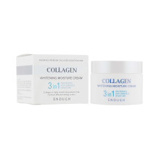 Увлажняющий крем для лица с коллагеном Enough Collagen Whitening Moisture Cream 3 in 1, 50 мл