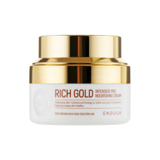 Питательный крем для лица с золотыми компонентами Enough Rich Gold Intensive Pro Nourishing Cream 50 мл