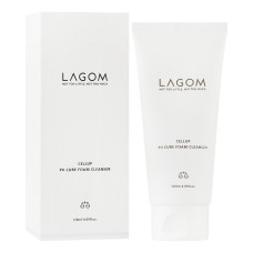 Пінка для вмивання з гімалайською сіллю Lagom Cellup PH Cure Foam Cleanser 120 мл
