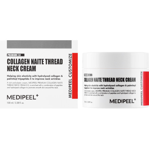 MEDIPEEL Premium Collagen Naite Thread Neck Cream 2.0 100 ml Крем для шеи и декольте