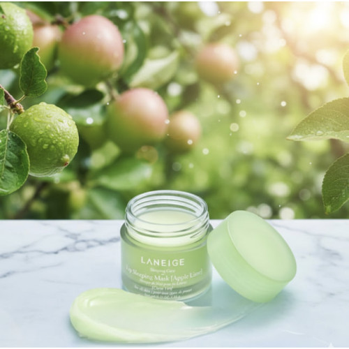 Laneige Lip Sleeping Mask Apple Lime (20 г) Нічна маска для губ з ароматом яблука-лайма