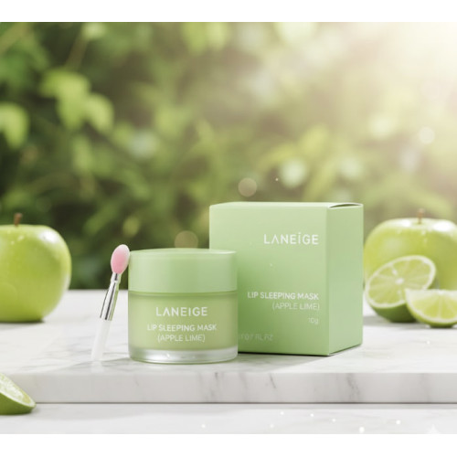 Laneige Lip Sleeping Mask Apple Lime (20 г) Нічна маска для губ з ароматом яблука-лайма