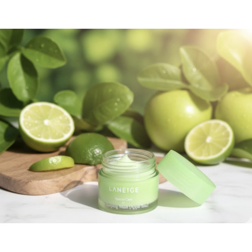Laneige Lip Sleeping Mask Apple Lime (20 г) Нічна маска для губ з ароматом яблука-лайма