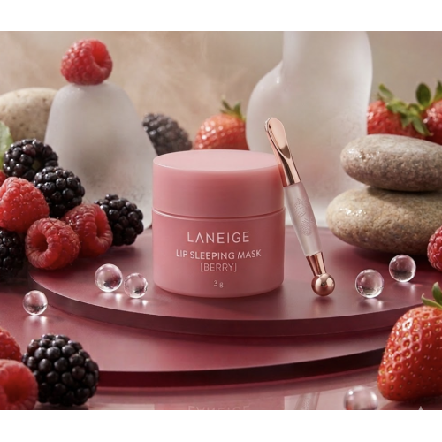Мініатюра маски нічної для губ відновлювальної  Laneige Lip Sleeping Mask Mini Berry (ліс ягоди) 3 g