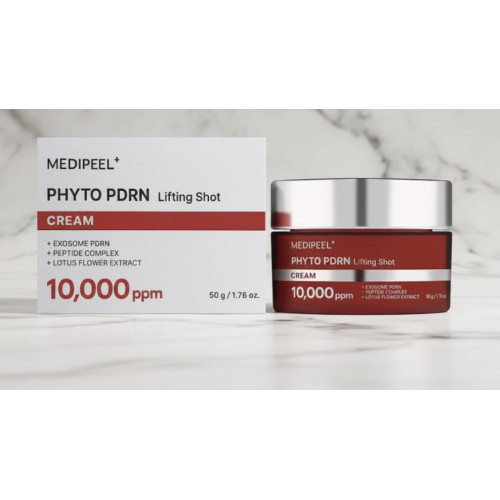 Крем-ліфтин антивіковий  з PDRN і екзосомами MEDIPEEL Phyto Exosome PDRN Lifting Shot Cream 50 g