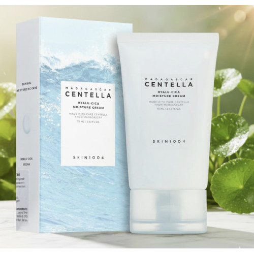 SKIN1004 Madagascar Centella Hyalu-Cica Moisture Cream 75 ml Крем заспокійливий і зволожувальний