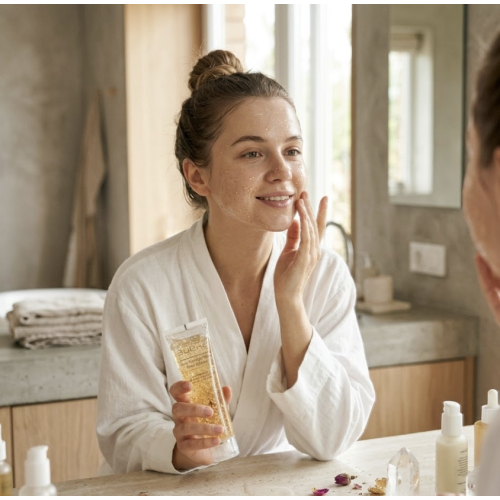 Гель для вмивання Bueno Pure Moonlight Rose Floral Cleanser 80 мл (8809472909437)