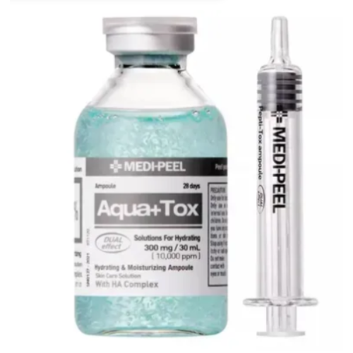 Зволожувальна ампульна сироватка для обличчя MEDIPEEL Aqua+ Tox Ampoule 30 мл (8809409347653)