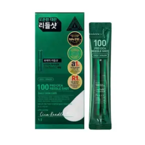 Стік серум-бустер з мікроголками для чутливої шкіри VT Cosmetics PRO CICA Reedle Shot 100 2 ml
