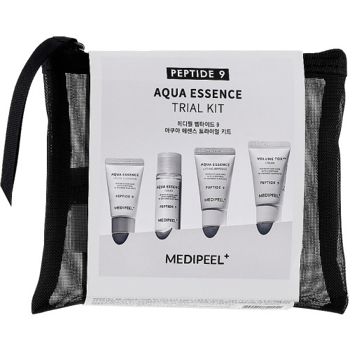 Набір MEDIPEEL Peptide 9 Aqua Essence Trial Kit  пептидний антивіковий догляд