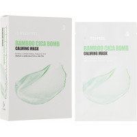 MEDIPEEL Bamboo Cica Bomb Calming Mask: Заспокійлива тканинна маска з Центелою