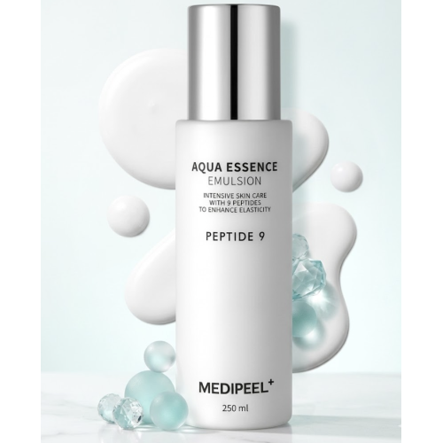 Емульсія для обличчя для еластичності шкіри MEDIPEEL Peptide 9 Aqua Essence Emulsion 250 ml