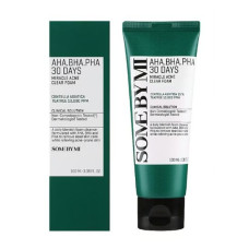 Очищуюча кислотна пінка для вмивання SOME BY MI AHA.BHA.PHA 30 Days Miracle Acne Clear Foam 100ml