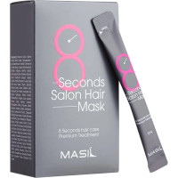 Набір міні-версій маски проти пошкодження волосся Masil 8 Seconds Salon Hair Mask Travel Kit - 20 шт.
