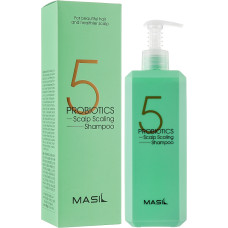 Шампунь для жирного волосся та шкіри голови MASIL 5 Probiotics Scalp Scaling Shampoo 500 мл (8809744061184)
