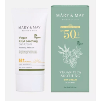 Крем сонцезахисний Mary&May CICA Soothing Sun Cream SPF50+ PA++++ 50 мл (8809670681609)