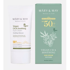 Крем сонцезахисний Mary&May CICA Soothing Sun Cream SPF50+ PA++++ 50 мл (8809670681609)