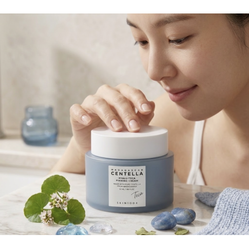 Крем зволожуючий та зміцнюючий SKIN1004 Madagascar Centella Hyalu-Teca Firming Cream 50 ml