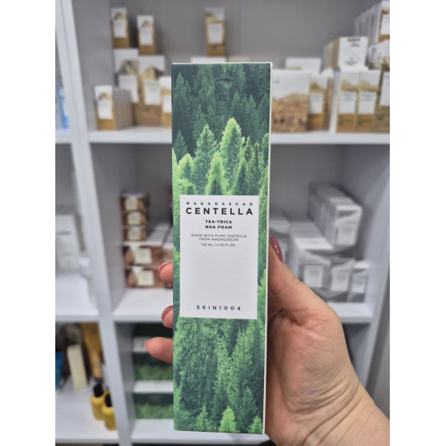 SKIN1004 Madagascar Centella Tea-Trica BHA Foam 125ml Пінка для вмивання із саліциловою кислотою