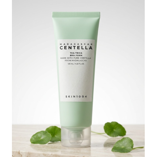 SKIN1004 Madagascar Centella Tea-Trica BHA Foam 125ml Пінка для вмивання із саліциловою кислотою