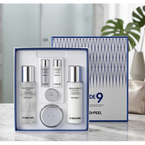 Набор по уходу за кожей с пептидами MEDIPEEL Peptide 9 Premium Skincare Set