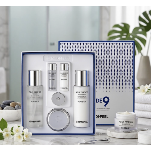 Набор по уходу за кожей с пептидами MEDIPEEL Peptide 9 Premium Skincare Set