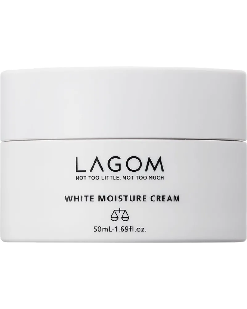 Живильний крем з освітлювальним ефектом LAGOM WHITE MOISTURE CREAM 50ml