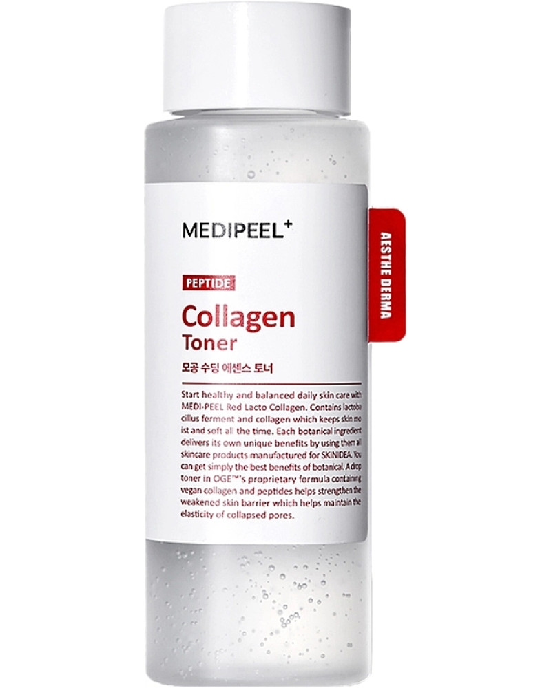 Тонер заспокійливий для обличчя Medi-Peel Red Lacto Collagen Soothing Essence Toner 200 ml