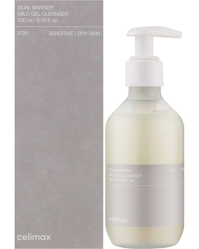 М'який гель для вмивання Сelimax Dual Barrier Mild Gel Cleanser 200 мл