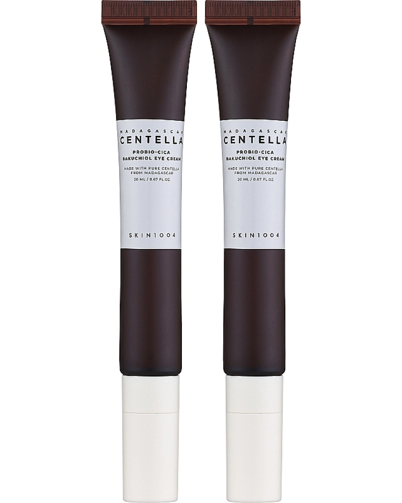 Набір SKIN1004 Madagascar Centella Bakuchiol Eye Cream Twin Pack Set (eye/cr/2x20ml)