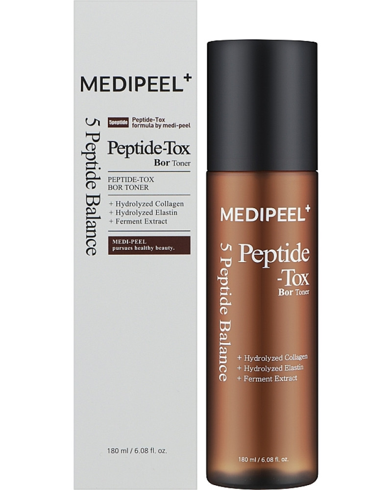Тонер антивіковий пептидний для обличчя Medi-Peel Bor-Tox Peptide Toner 180 ml