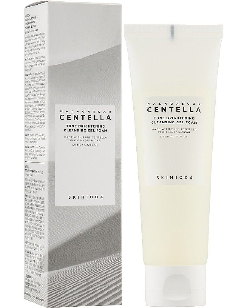 Гель-пінка освітлююча SKIN1004 Madagascar Centella Tone Brightening Cleansing Gel Foam 125 ml