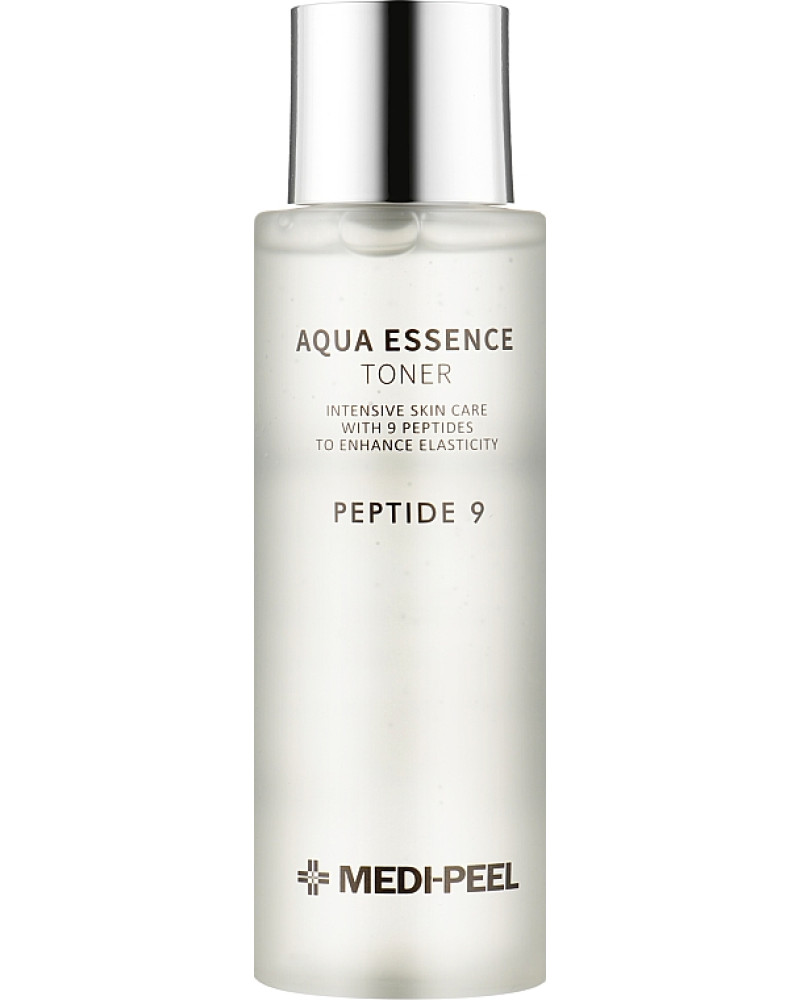Тонер зволожувальний з комплексом 9 пептидів MEDIPEEL Peptide 9 Aqua Essence Toner 250 ml