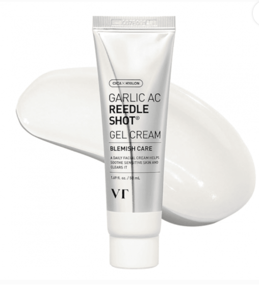 Гель-крем для проблемної шкіри із мікроголками VT Cosmetics GARLIC AC REEDLE SHOT GEL CREAM 50 ml