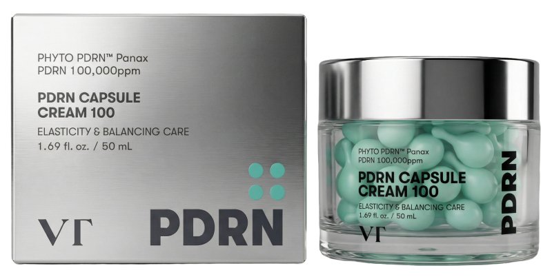 Крем відновлюючий капсульний з PDRN та пептидами VT Cosmetics PDRN 100 Capsule Cream 50 ml