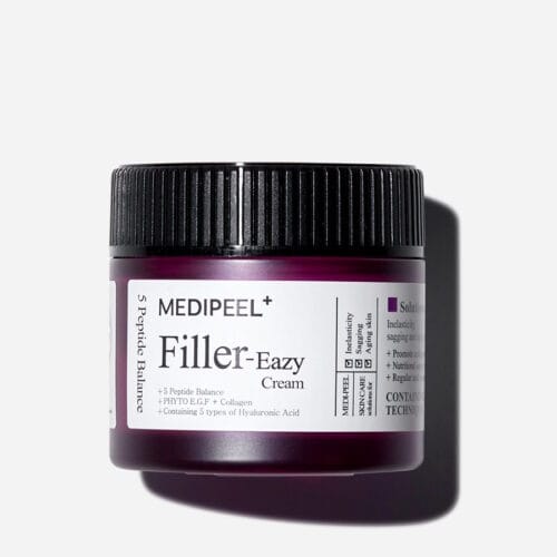 Крем-філер зміцнюючий для обличчя з пептидами від зморшок MEDIPEEL Eazy Filler Cream 50 g
