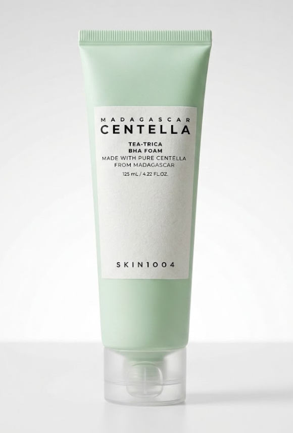 Пінка для вмивання із саліциловою кислотою SKIN1004 Madagascar Centella Tea-Trica BHA Foam 125ml